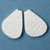 Pedi-pad, Felt Adh Wht #106-a-1/4" (100/pk 20pk/cs) Pk - 100