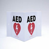 AED Sign 3-D  6" X 5"