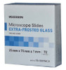 Slide, Extra-frosted Premium 25x75x1mm (72/bx 20bx/cs) Bx - 72