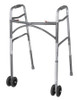 Walker, Folding Steel W/whls Hvy Duty Adlt 500lb (2/cs) Ea - 1