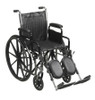 Wheelchair, Dda Sf 16" 250lbs Ea - 1