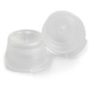 Cap, Vac Tube Clr 13mm (1000/bg) Bg - 1000