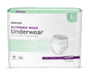 Underwear, Extend Wear Cloth Back Lg 44-58 (14ea/bg 4bg/cs) Bg - 14