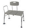 Bench, Transfer W/back Aluminum Frame 400lb Ea - 1