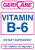 Vitamin B-6, Tab 50mg (100/bt 12bt/cs) Ea - 1