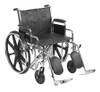 Wheelchair, Hd Dual Cross Brace Dda Elr 22" 450lbs Ea - 1
