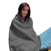 Blanket, Fleece First Comfort Gry 40"x80" (10/cs) Cs - 10