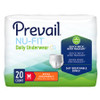 Underwear, Prevail Nu-fit Med 34"-46" (20/pk 4pk/cs) Pk - 20