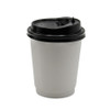 Cup, Paper Dbl Wall Wht 8oz (500/cs) Cs - 500