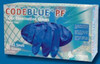 Glove, Exam Ltx Med N/s Extcf Codeblue (50/bx 10bx/cs) Bx - 50