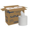 Towel, Paper Softpull Lg Wht 1ply (4/cs) Cs - 4