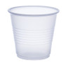 Cup, Galaxy Plas Trans Ribbd 3.5oz (100/sl 25sl/cs) Sl - 100