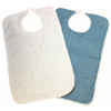 Bib, Adlt Terry Cloth Velcro Blue (12/dz 6dz/cs) Dz - 12