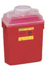 Container, Sharps Clr Lid 6gl (12/cs) Ea - 1