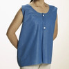 Cape, Exam Breast Blu 24x31" (75/cs) Cs - 75