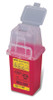 Container, Sharps Red 1qt (60/cs) Ea - 1