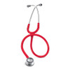 Pediatric Clinician Stethoscope 3M Littmann Classic II Red 1-Tube 28 Inch Tube Double Sided Chestpiece