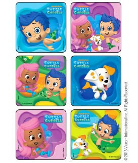 Sticker, Bubble Guppies (90/rl) Rl - 1
