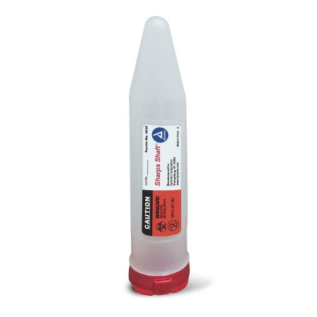 Container, Sharps Transport Shaft 6.37"x1.22" (24/cs) Cs - 24