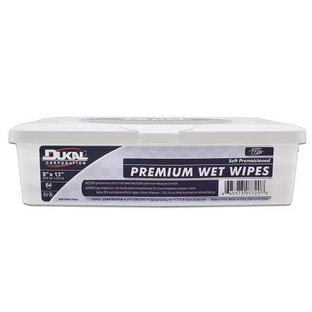 Wipe, Wet Premium Adlt 9"x13" (64/pk 8pk/cs) Pk - 64