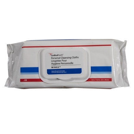 Wipe, Cleansing Cloths Wings Personal (48/pk 12pk/cs) Pk - 48