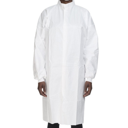 Frock, Cleanroom W/thumb Loop Med (10/bg 3bg/cs) Bg - 10