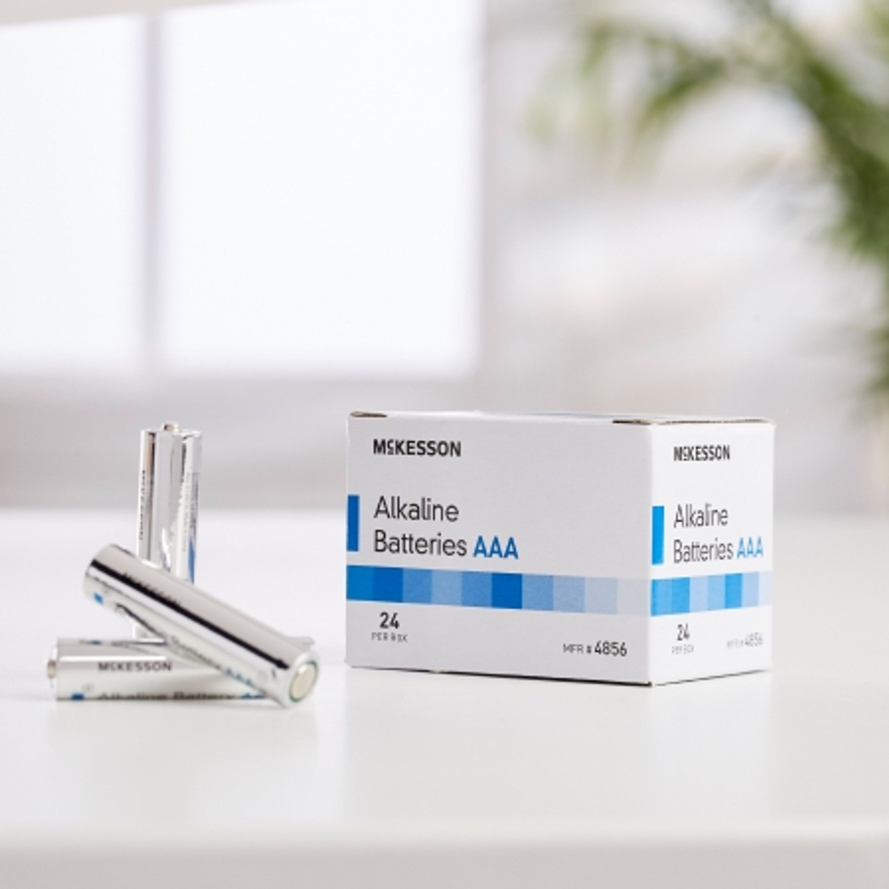 McKesson Alkaline Battery AAA Cell 1.5V Disposable McKesson Alkaline Battery AAA Cell 1.5V Disposable