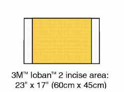 Drape, Incise Ioban Ii 23x17 (10/bx) Bx - 10