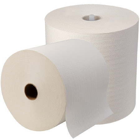Towel Roll Wht Hrdwnd 1000' (6/cs) Cs - 6
