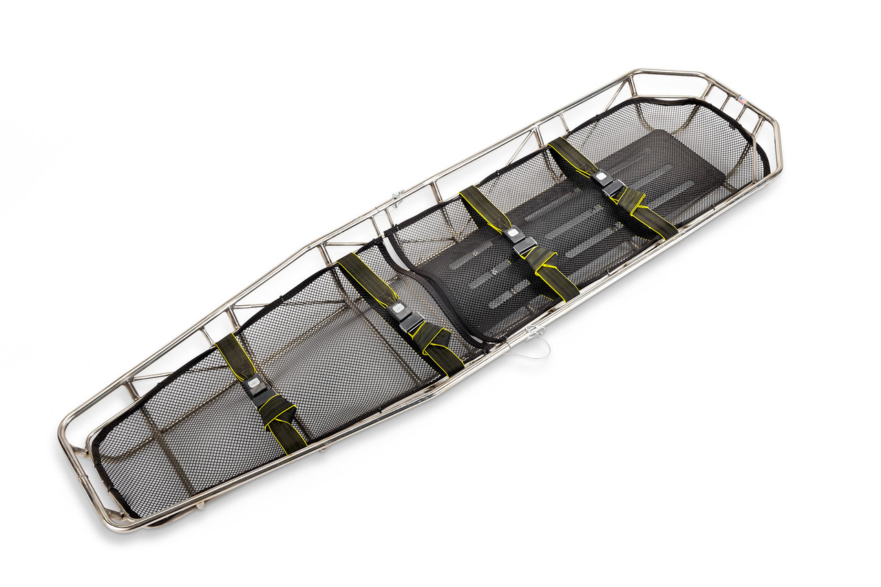Junkin MIL-0452W Military Type III Stainless Break-Apart Basket Stretcher