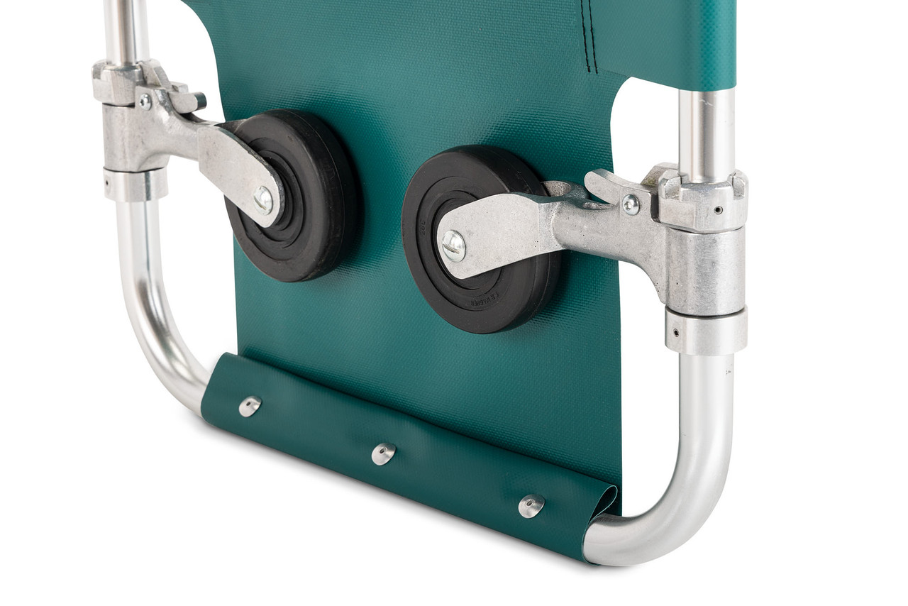 Junkin JSA-604 Easy-Fold Wheeled Stretcher with Adjustable Back Rest