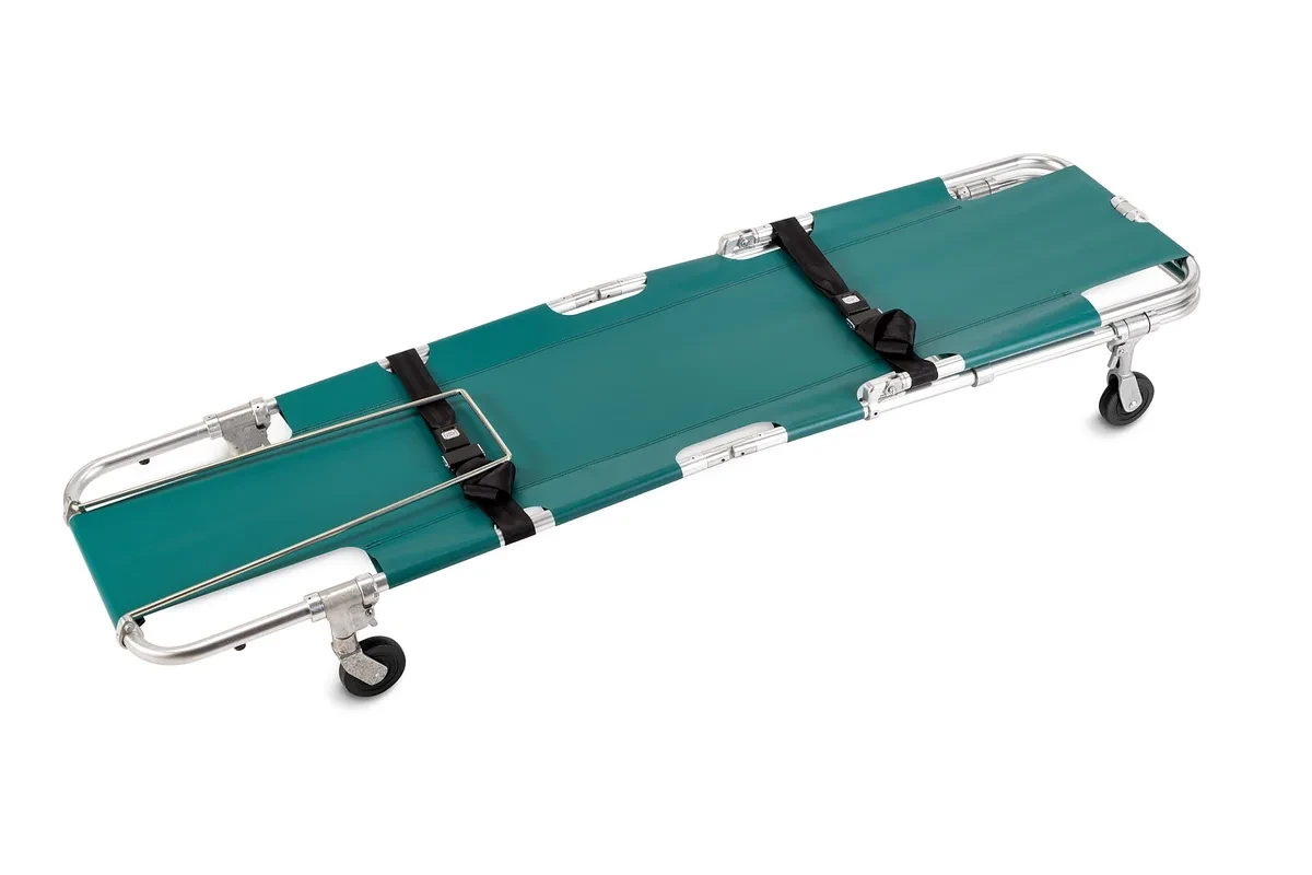 Junkin JSA-604-S Easy-Fold 4x Wheeled Stretcher