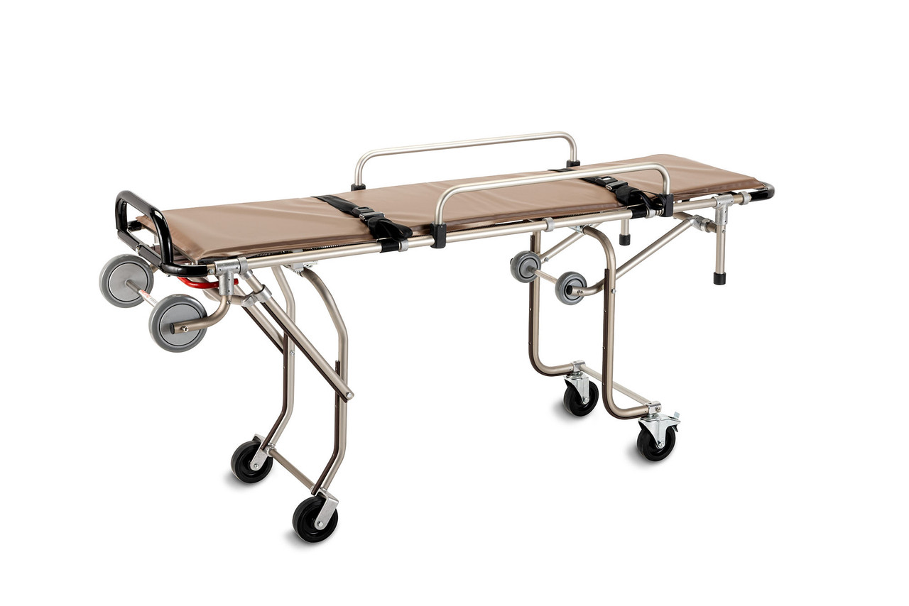 Junkin MC-100A-R Mortuary Cot with Side Rails