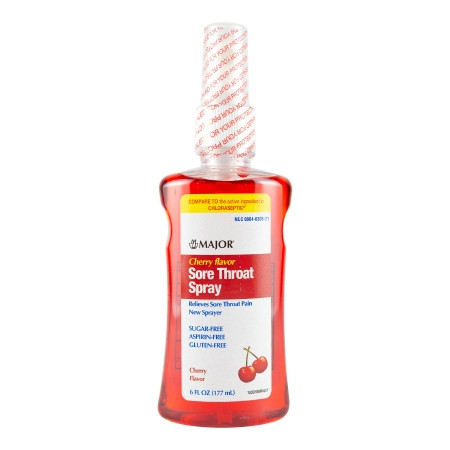 Sore Throat Spray, Liq Cherry 1.4% 6oz Ea - 1