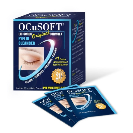 Ocusoft Lid Scrub, Packet (30/bx) Bx - 1