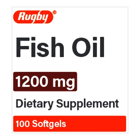 Fish Oil, Cap Sgel 1200mg (100/bt) Bt - 1