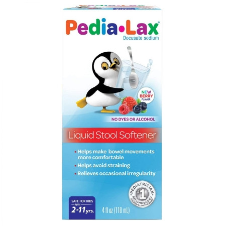 Pedialax Stool Softner, Liq 4oz Ea - 1