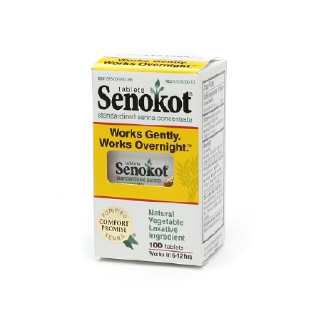 Senokot, Tab 8.6mg (50/bt) Bt - 1
