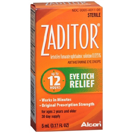 Zaditor Antihist Eye, Drp 0.025% 5ml Ea - 1