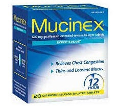 Mucinex, Tab Er 600mg (20/bx) Bx - 20