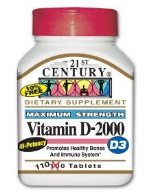 Vitamin D, Tab 2000iu (110/bt) Bt - 1