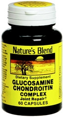 Glucosamine Chondroitin, Cap 250-200-30mg (60/bt) Bt - 1