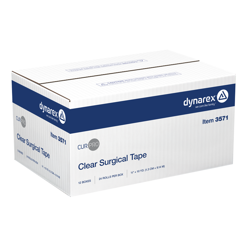 Clear Surgical Tape 1" x 10 yds Latex Free