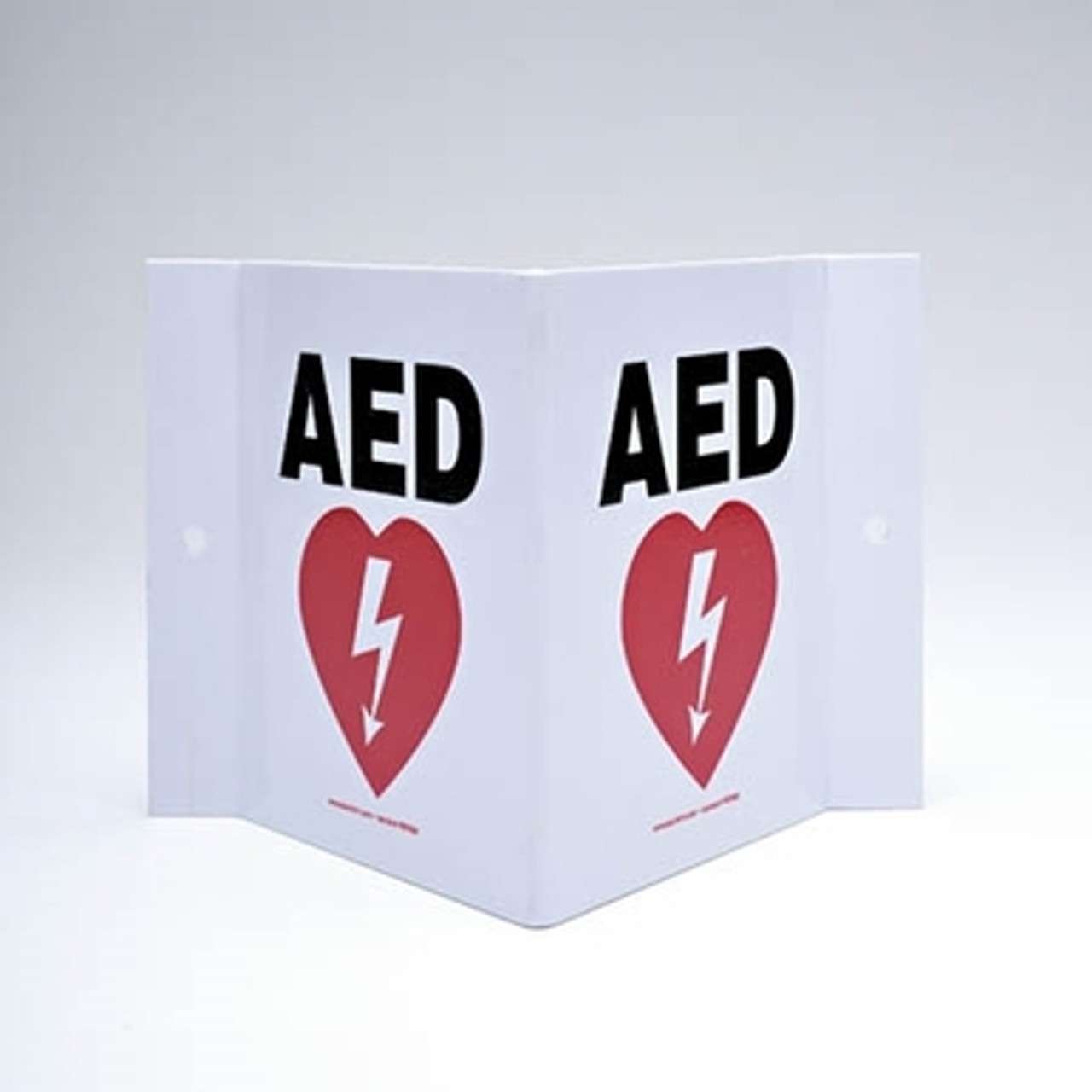 AED Sign 3-D  6" X 5"