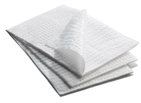 Bib, Dental Tip Wht 13.5"x18" (500/cs) Cs - 500