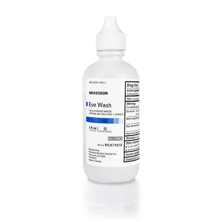 McKesson Eye Wash Solution, 4 oz. Bottle