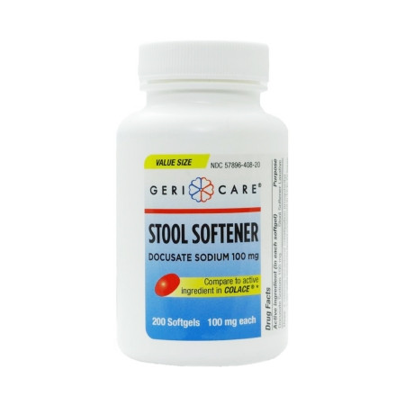Lax Dss, Soft Gel 100mg (200/bt 12bt/cs) Bt - 1