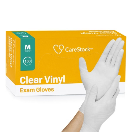 Glove, Exam Vnyl Md N/s (100/bx 10bx/cs) Bx - 100