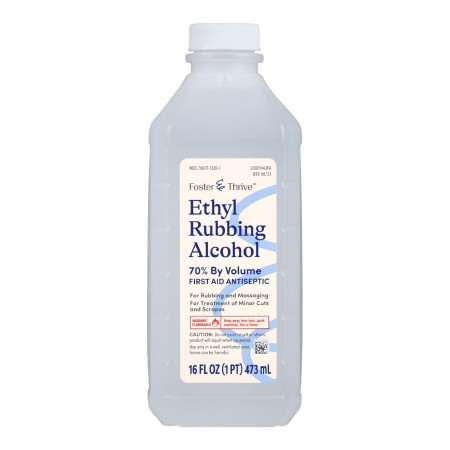 Alcohol, Ethyl 70% Ft Sm 16oz (12/cs) Ea - 1