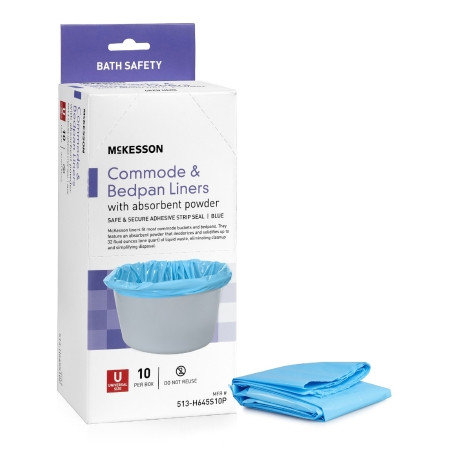 Liner, Commode Mckesson (10/pk 10pk/cs) Pk - 10